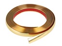 Ozdobný zlatý pásik 21MMx5M s obojstrannou páskou