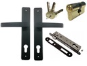 GATE LOCK VLOŽKA KĽÚČKY DVERÍ SADA BRÁNY