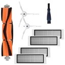 Sada HEPA filtračných kefiek pre RoboRock E25 / S6 / S50 / S5 MAX / S6 maxV