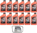 MERCON LV 12x1L + FILTER + TESNENIE MUSTANG KRABICE