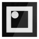 Osvetlenie schodiska so súmrakom MOTION SENSOR 230v LED BLACK TEPLÁ