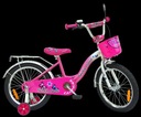 Bicykel 18 palcov TWINKLE Classic PINK / Chrome + príslušenstvo