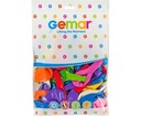 Gemar Mix pastelové balóny A80 21cm 100 kusov