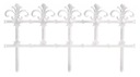 Záhradný plot biely GARDEN ART 3,7m IPŁB-S449