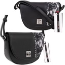 DÁMSKA CROSSBODY TAŠKA MONNARI SNAKE ČIERNA