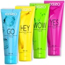 EGZO MIX SADA Intímnych gélov Hrejivý Chladivý Análny 4x 100 ml