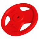 ZAŤAŽENIE 25 KG červený POGUMOVÝ VOLANT