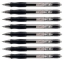 BIC GEL-OCITY čierne automatické gélové pero, 0,7 mm x 8