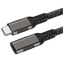 PREdlžovací kábel USB-C 3.1 THUNDERBOLT 3 100W 4K 5A 1m