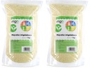 SADA 2x MANDĽOVÁ MÚKA, Mleté mandle, 1kg