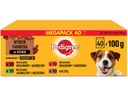 PEDIGREE Zmes príchutí krmiva pre psov (40 x 100 g)