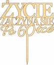 Zdobenie torty Život začína v 60