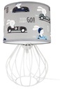 Nočná stolová lampa s tienidlom RACE do detskej izby