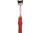 Dievčenský dáždnik bábika Amako VILAC červenej farby