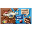 Študentská mliečna čokoláda so sušeným ovocím a želé