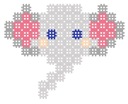 Stavebné bloky Marioinex Micro Waffle 903438