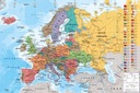 Mapa Európy - plagát 91,5x61 cm