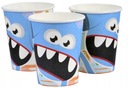 Papierové poháre Monsters Monsters 8 ks