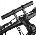 PREDLŽOVACIA RUKOVÄŤ NA BICYKEL RIADKA NA BICYKEL 20 cm HLINÍKOVÁ ČIERNA
