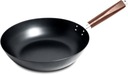 Pekinský wok uhlíková oceľ 30cm - Indukcia