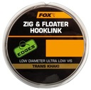 Vodiaci materiál Fox Edge Trans Khaki 10lb