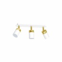 Stropné svietidlo JOKER WHITE/GOLD 3xGU10