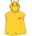 POKEMON PLÁŽOVÁ osuška PONČO S KAPUCNOU, BAVLNA PIKACHU