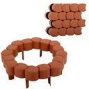 Záhrada Palisade Midi Terracotta 2,1 m Hraničný plot