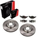 PREDNÝ DISK + DLOŽKY OPEL ASTRA G ZAFIRA A T98