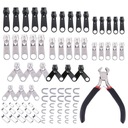 Opravy súpravy zipsov zips zips na opravu zips x85