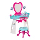 Detský toaletný stolík s doplnkami kozmetickej stoličky