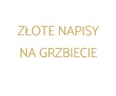 Nápis na chrbte knihy návštev