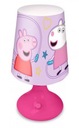 Lampa Peppa Pig Lampa na nočný stolík Peppa Pig