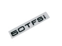 Emblém 50 TFSI pre Audi Black Glossy