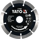 DIAMANTOVÝ DISK YATO PRE BETON SEGMENTOVANÝ 125mm