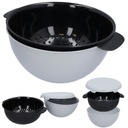 CEDNÍK + KUCHYŇSKÁ PLASTOVÁ MISKA 2V1 VEKO ŠEDÁ 23CM SET