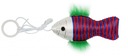 Farebná hračka rybička mačka 10x4cm Pet Nova