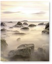 Obraz na plagát SEA FOG BEIGE 40x50 cm #114