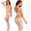 OBSESSIVE G330 Bodystocking otvorený rozkrok S/M/L