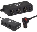 TEE ZAPAĽOVAČ DISTRIBÚTOR 12-24V 2xUSB 120W Smart IC Maclean MCE117