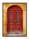 OBRAZOVÝ PLAGÁT V RÁME 33x43 cm Dvere P1560
