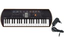 CASIO SA-76 MINI KLÁVESNICA PRE DETI + NAPÁJANIE