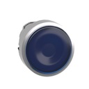Hlava tlačidla Schneider XB4 LED, modrý kov