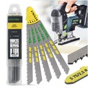 5x Čepeľ do priamočiarej píly na drevo Festool DREVO JEMNÝ REZ S 75/2,5 R 204259