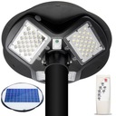 Svietidlo Lampáš SOLARNA LED 150W senzor + diaľkové ovládanie