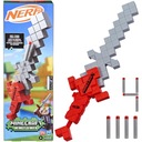 HASBRO NERF GUN LAUNCHER MINECRAFT HEARTSTEALER MEČ + ŠÍP