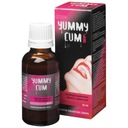 Kvapky, ktoré zlepšujú chuť a objem spermií Cbeco Pharma Yummy Cum Drops