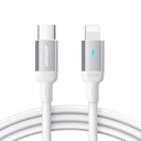 JOYROOM KÁBEL USB C-Lightning 20W 2m biely