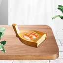 Drevený podnos na sushi člny podnosový riad