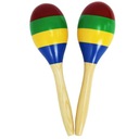 M7 drevené maracas MULTICOLOR (pár)